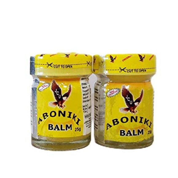 Aboniki Hot Balm - Menthol | Eucalyptus | Camphor. Pain, Arthritis, Colds, - Picture 3 of 4